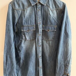 Denim Button-Up Shirt Zadig & Voltaire